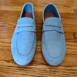 M.Gemi “Sacca Donna” Cornflower Blue Suede Women’s Loafer Suze 37